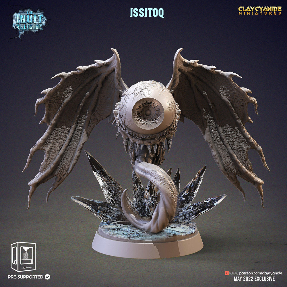 3D Printed Clay Cyanide Issitoq Inuit Religion Ragnarok D&D (Online Only)