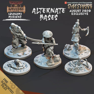 3D Printed Clay Cyanide Izanami Minions Japanese Deities Ragnarok D&D (Online Only)