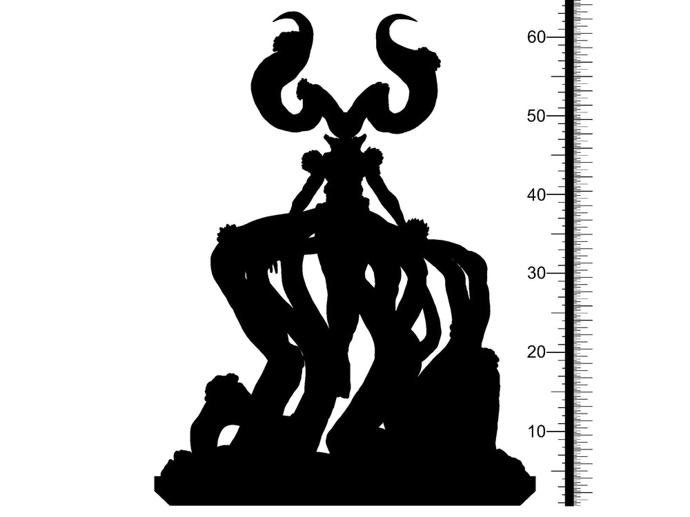 3D Printed Clay Cyanide Lythalia Great Old Gods Ragnarok D&D (Online Only)