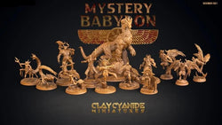 3D Printed Clay Cyanide Mystery Babylon - Semiramis 28mm 32mm D&D (Online Only)