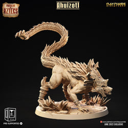 3D Printed Clay Cyanide Pantheon Of Aztecs Set Ragnarok D&D (Online Only)