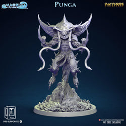 3D Printed Clay Cyanide Punga Maori Mythos 28mm-32mm Ragnarok D&D (Online Only)