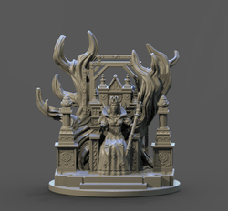 3D Printed Clay Cyanide The Empress Tarot Ragnarok D&D (Online Only)