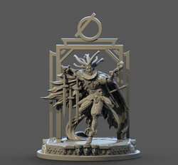 3D Printed Clay Cyanide The Fool Tarot Ragnarok D&D (Online Only)