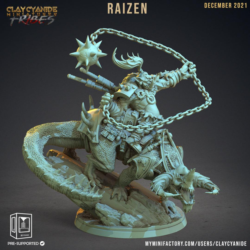 3D Printed Clay Cyanide War Trolls Tribes Factions Ragnarok D&D (Online Only)