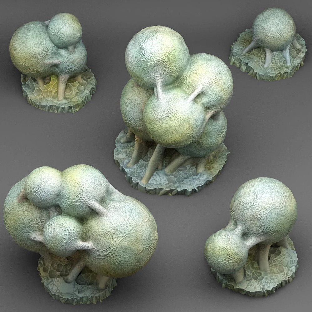 3D Printed Fantastic Plants and Rocks Giant Spider Eggs 28mm - 32mm D&D Wargaming (Online Only)