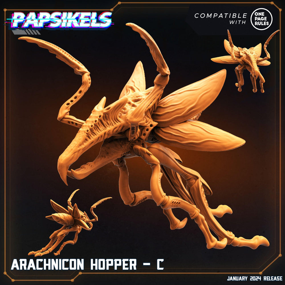 3D Printed Papsikels Arachnicon Hoppers Set Dropship Troopers 28mm 32mm (Online Only)