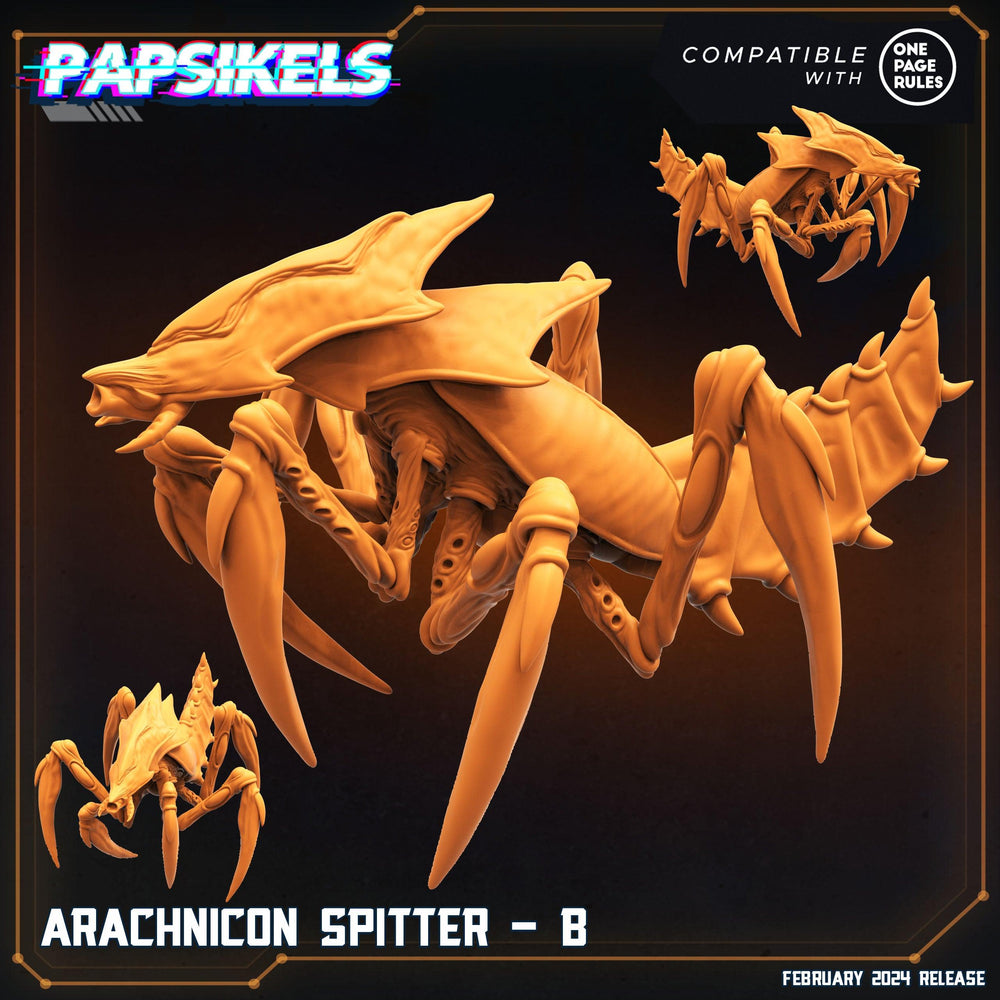 3D Printed Papsikels Arachnicon Spitter Set 28mm 32mm (Online Only)