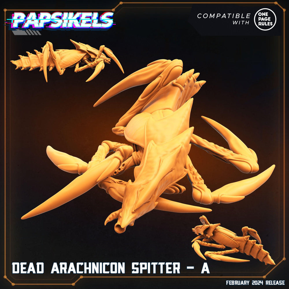 3D Printed Papsikels Arachnicon Spitter Set 28mm 32mm (Online Only)