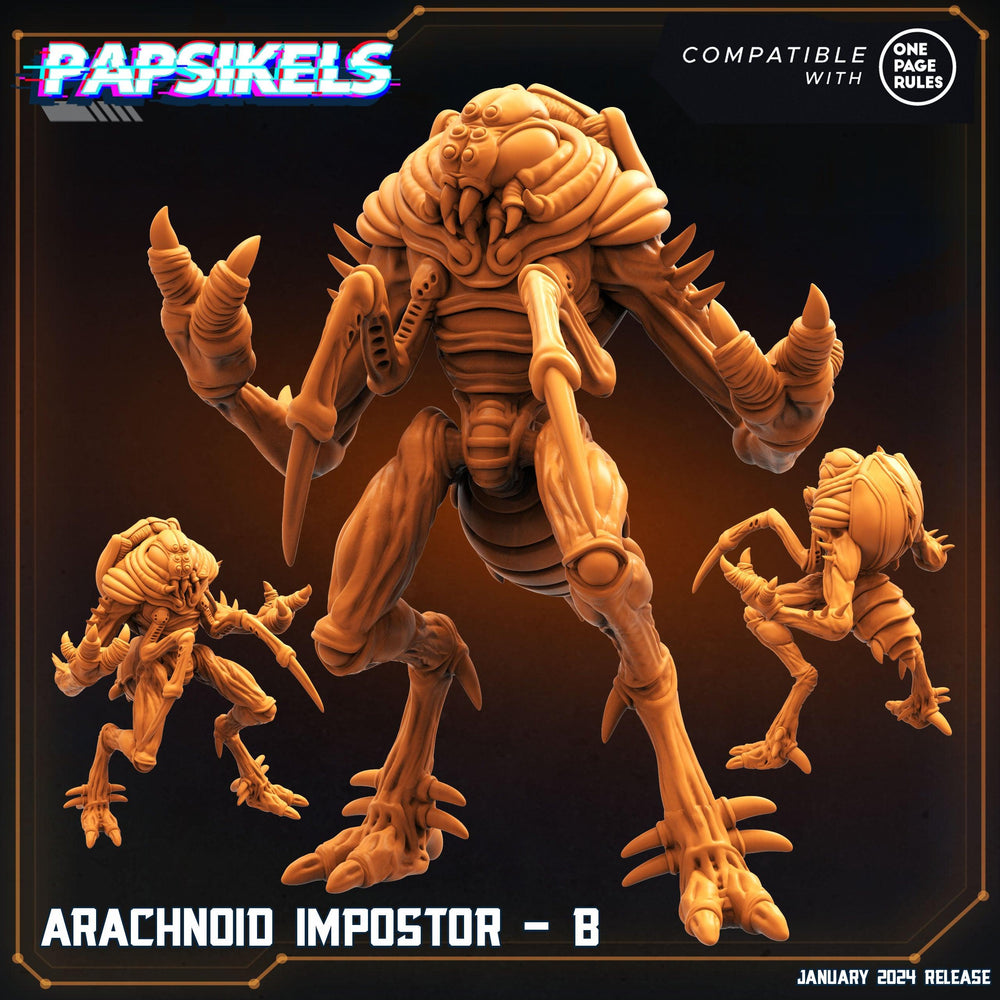 3D Printed Papsikels Arachnoid Impostors Set Dropship Troopers 28mm 32mm (Online Only)