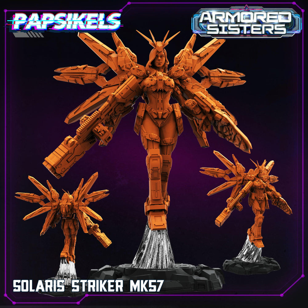 3D Printed Papsikels Armored Sisters Set 28mm 32mm (Online Only)