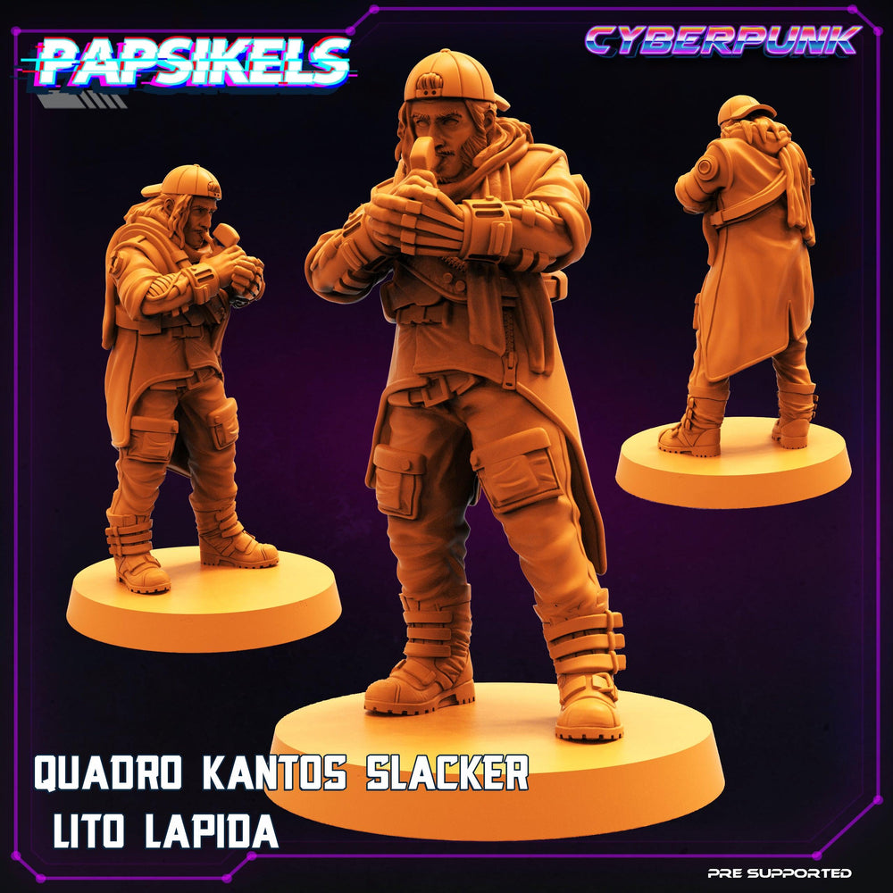3D Printed Papsikels Cyberpunk Sci-Fi Quadro Kantos Set - 28mm 32mm (Online Only)