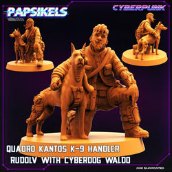 3D Printed Papsikels Cyberpunk Sci-Fi Quadro Kantos Set - 28mm 32mm (Online Only)