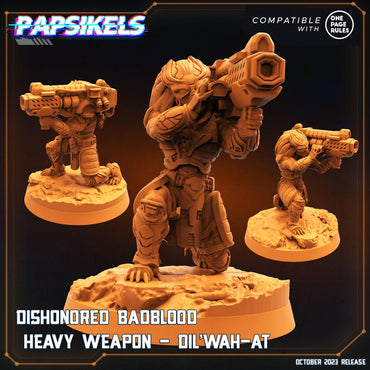 3D Printed Papsikels Dilwahat Dishonored Badblood Skullhunter Mastab 28mm 32mm (Online Only)