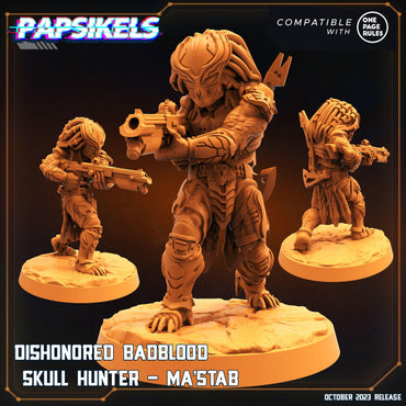 3D Printed Papsikels Dishonored Badblood Skullhunter Mastab 28mm 32mm (Online Only)
