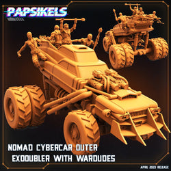 3D Printed Papsikels - Nomad Cybercar Outer Exdoubler - 28mm 32mm (Online Only)