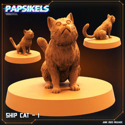 3D Printed Papsikels - Ship Cat Set - 28mm 32mm (Online Only)