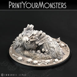 3D Printed Print Your Monsters Bones Golems - Total Golems 28mm - 32mm D&D Wargaming (Online Only)