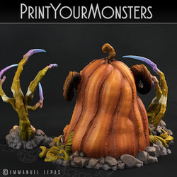 3D Printed Print Your Monsters Pumpkins Attack Pack II Set 28mm - 32mm D&D Wargaming (Online Only)