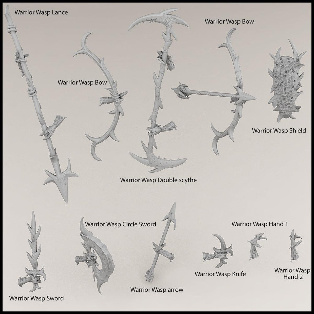 3D Printed Print Your Monsters The Infernal Hive Full Set 28mm - 32mm D&D Wargaming (Online Only)