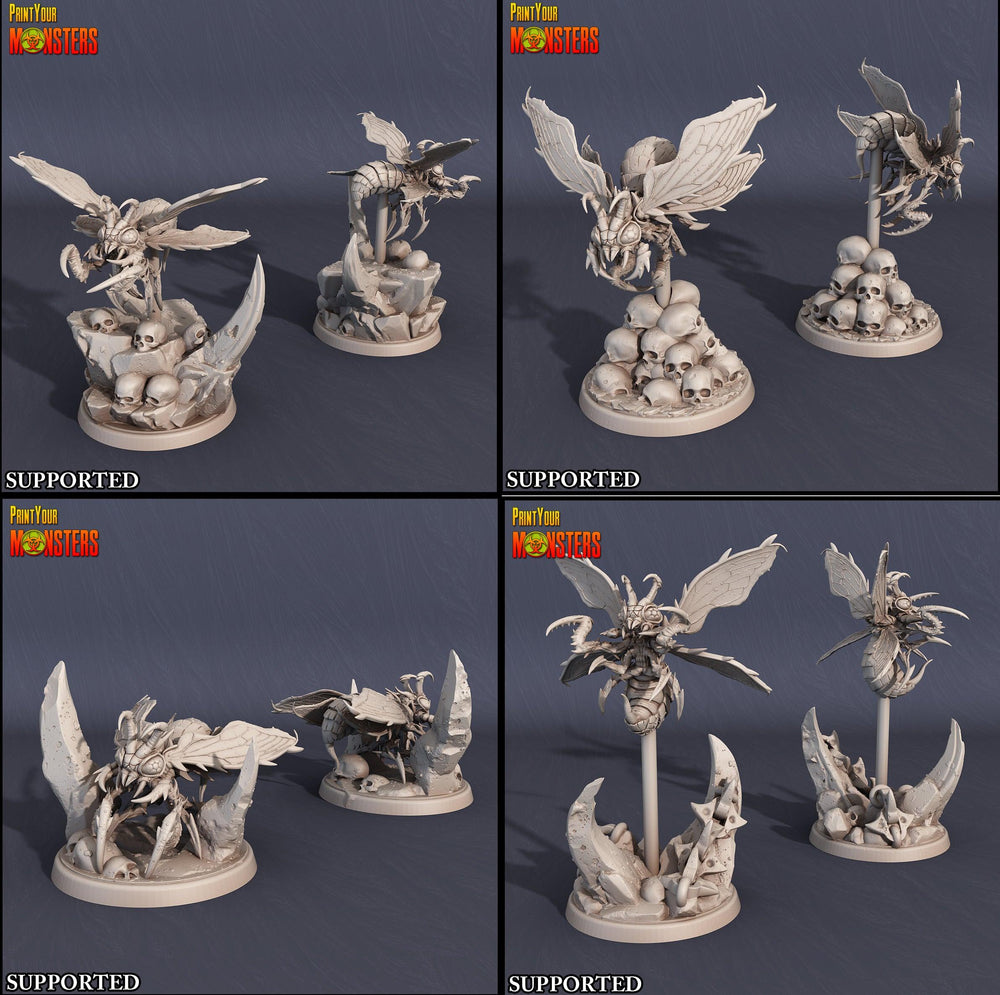3D Printed Print Your Monsters The Infernal Hive Full Set 28mm - 32mm D&D Wargaming (Online Only)