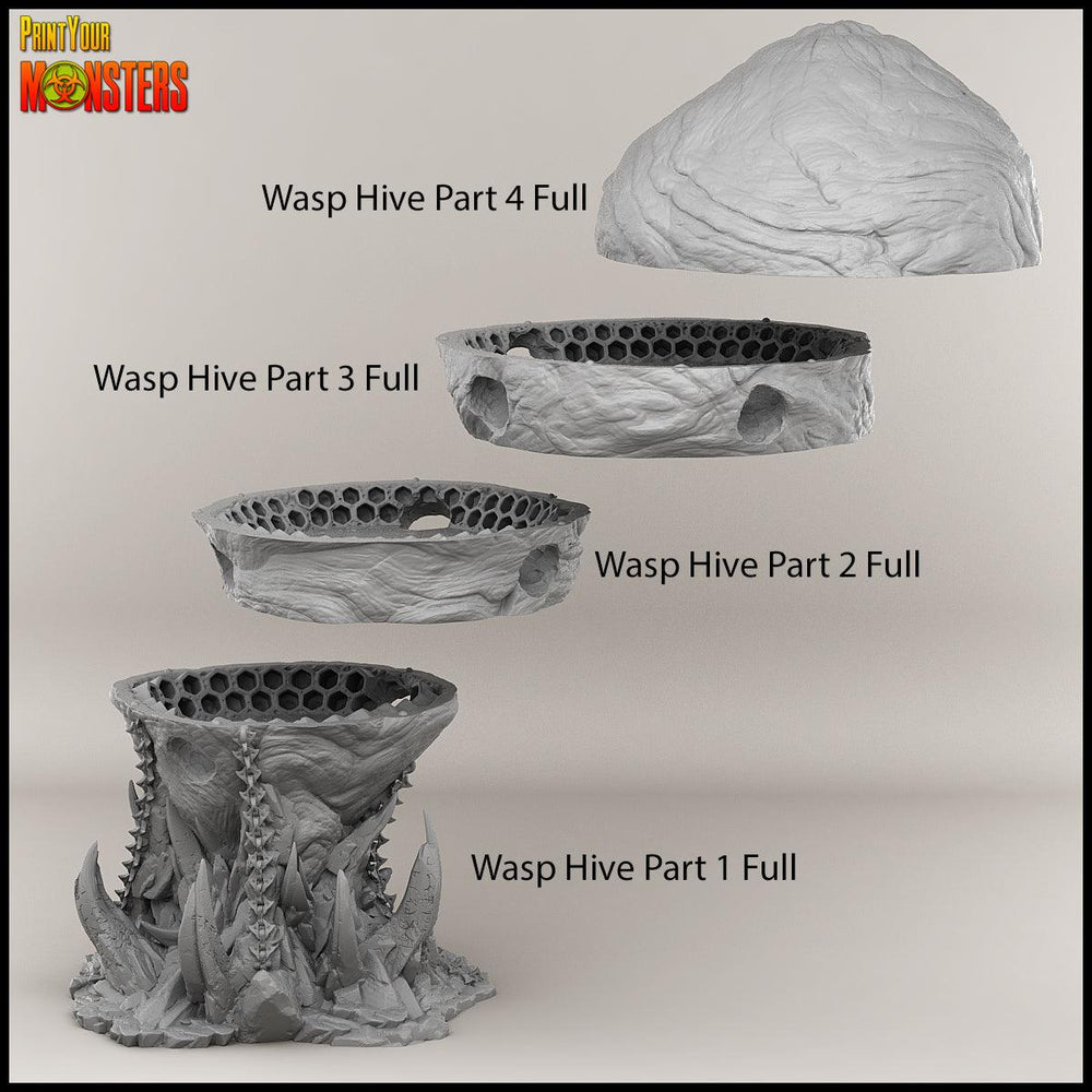 3D Printed Print Your Monsters The Infernal Hive Full Set 28mm - 32mm D&D Wargaming (Online Only)