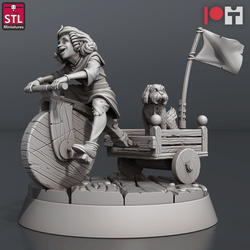 3D Printed STL Miniatures Arrows And Bow Maker Set 28 - 32mm War Gaming D&D (Online Only)