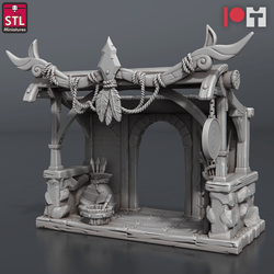 3D Printed STL Miniatures Arrows And Bow Maker Set 28 - 32mm War Gaming D&D (Online Only)