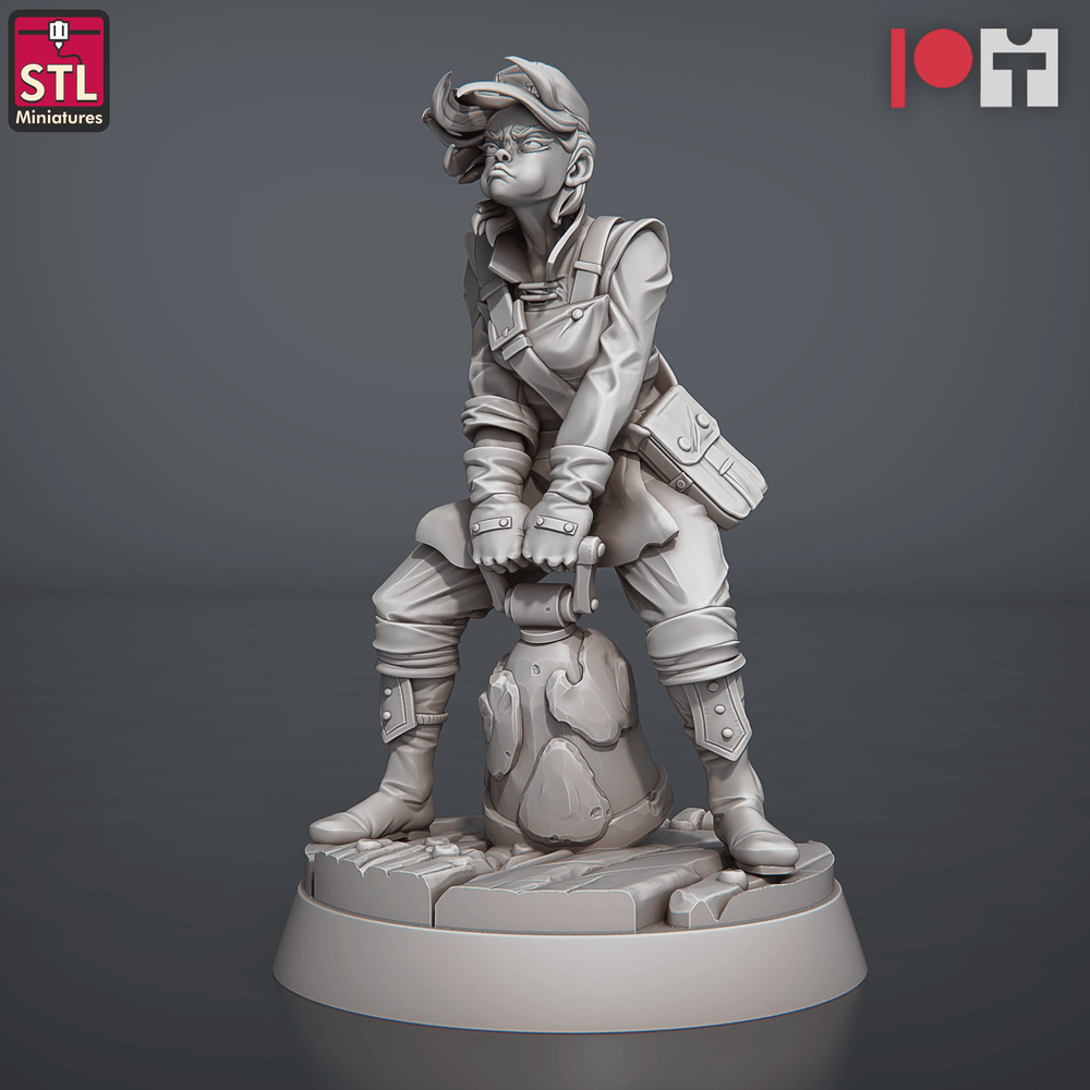 3D Printed STL Miniatures Bell Makers Set 28 - 32mm War Gaming D&D (Online Only)