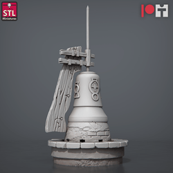 3D Printed STL Miniatures Bell Makers Set 28 - 32mm War Gaming D&D (Online Only)