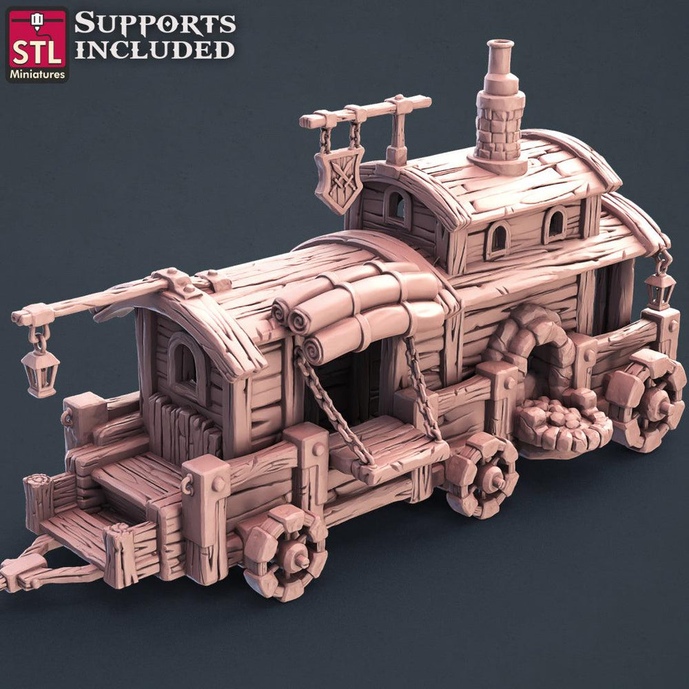 3D Printed STL Miniatures Blacksmith Weapon Store Set 28mm - 32mm War Gaming D&D (Online Only)