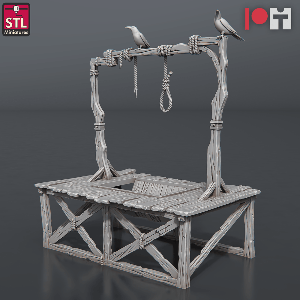 3D Printed STL Miniatures Bugbear Hangman 28 - 32mm War Gaming D&D (Online Only)