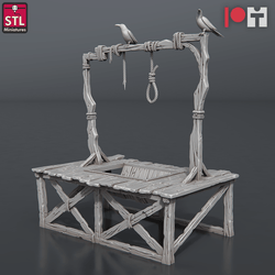 3D Printed STL Miniatures Bugbear Hangman 28 - 32mm War Gaming D&D (Online Only)