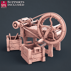 3D Printed STL Miniatures Candle Maker Set Fantasy NPC 2 | 28 - 32mm War Gaming D&D (Online Only)