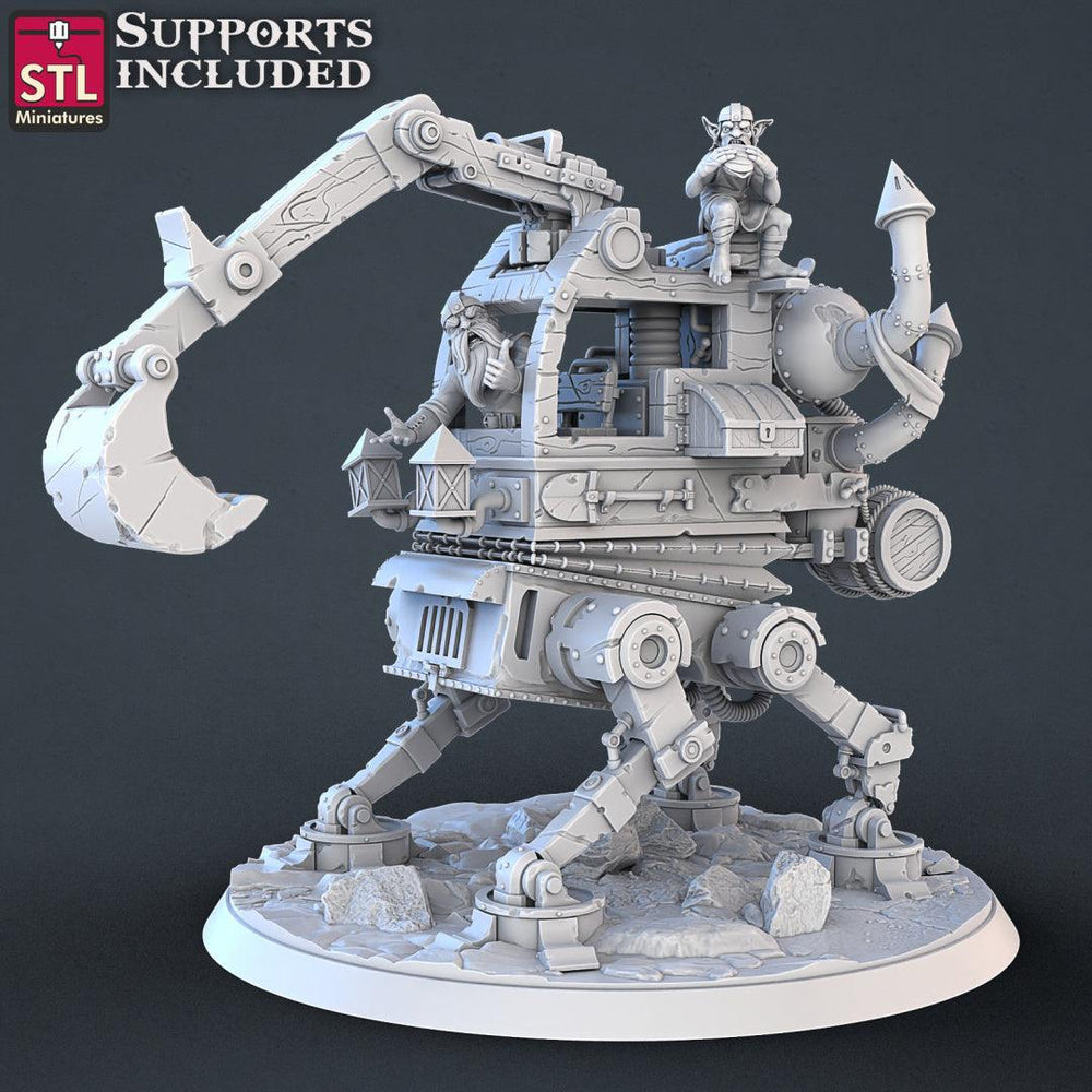 3D Printed STL Miniatures Constructors Set 28 - 32mm War Gaming D&D (Online Only)