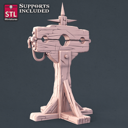 3D Printed STL Miniatures Executioner Set 28mm - 32mm War Gaming D&D (Online Only)