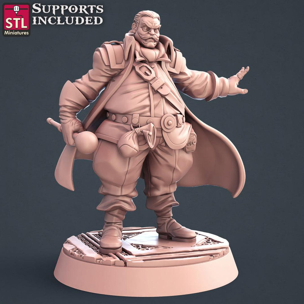 3D Printed STL Miniatures Guild Masters Set 28mm - 32mm War Gaming D&D (Online Only)