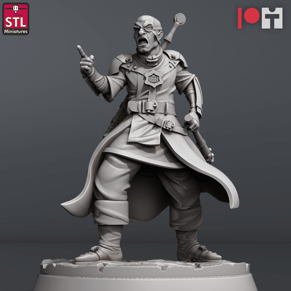 3D Printed STL Miniatures Jail Set 28 - 32mm War Gaming D&D (Online Only)