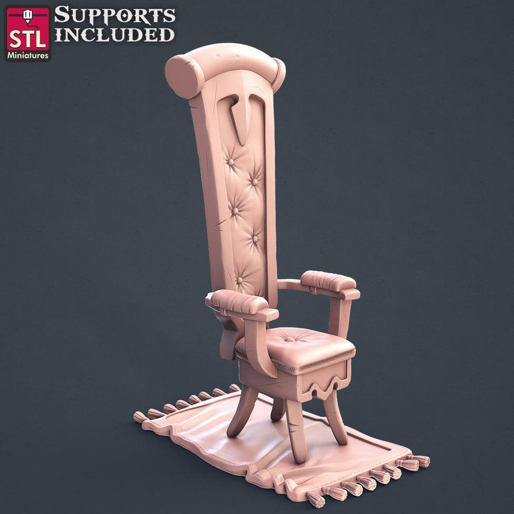 3D Printed STL Miniatures Lender Set Fantasy NPC 2 | 28 - 32mm War Gaming D&D (Online Only)