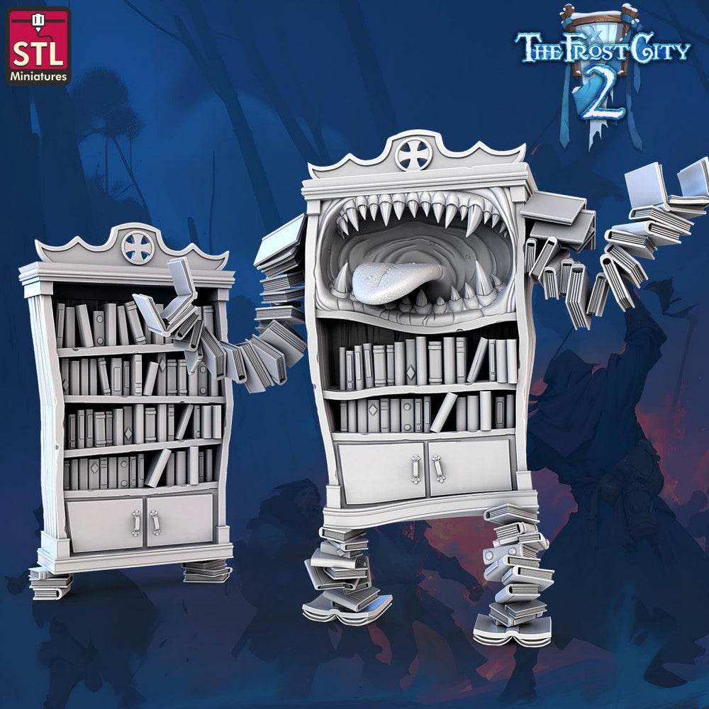 3D Printed STL Miniatures Mimics Set The Frost City 2 28 - 32mm War Gaming D&D (Online Only)
