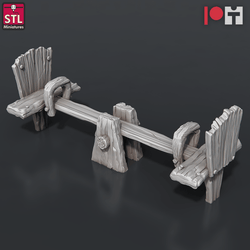 3D Printed STL Miniatures Orphanage Set 28 - 32mm War Gaming D&D (Online Only)
