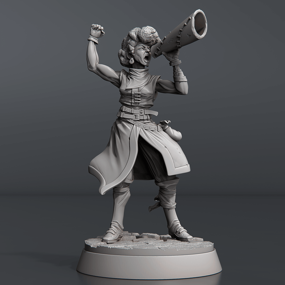 3D Printed STL Miniatures Riot Set 28 - 32mm War Gaming D&D (Online Only)
