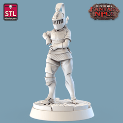 3D Printed STL Miniatures SG4 Individual Characters Set Fantasy NPC 28mm - 32mm War Gaming D&D (Online Only)