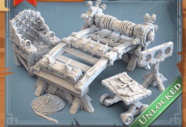 3D Printed STL Miniatures Torture Chamber 28 - 32mm War Gaming D&D (Online Only)