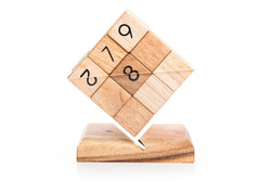 Wooden Sudoku Cube Puzzle (Online Order Only)