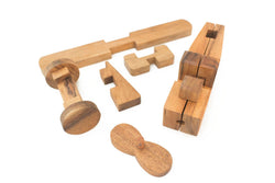 3D Wooden Construction Airplane Puzzle For Kids (Online Order Only)