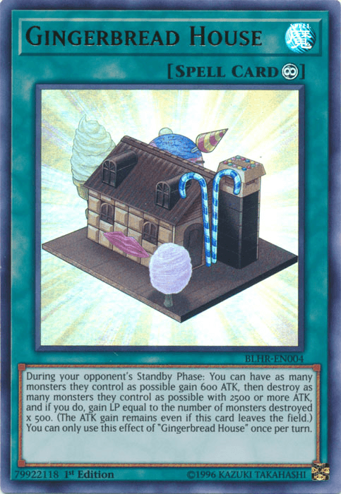 Gingerbread House [BLHR-EN004] Ultra Rare (ONLINE ORDER ONLY)