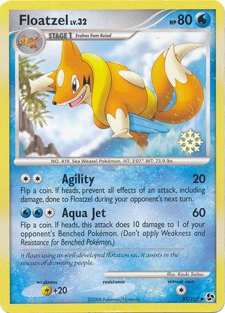 Floatzel (37/106) [Countdown Calendar Promos] (Online Only)
