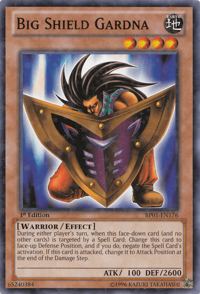 Big Shield Gardna [BP01-EN176] Starfoil Rare (ONLINE ORDER ONLY)