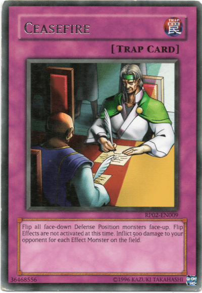 Ceasefire [RP02-EN009] Rare (ONLINE ORDER ONLY)